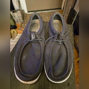 Hey Dude Wally Men's Size 11 Dark Grey Slip On Shoes
